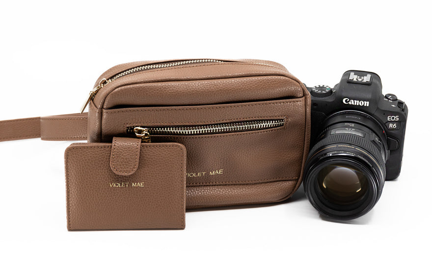 The Hallee Photographer Purse, Stylish Fanny Pack For Photographers