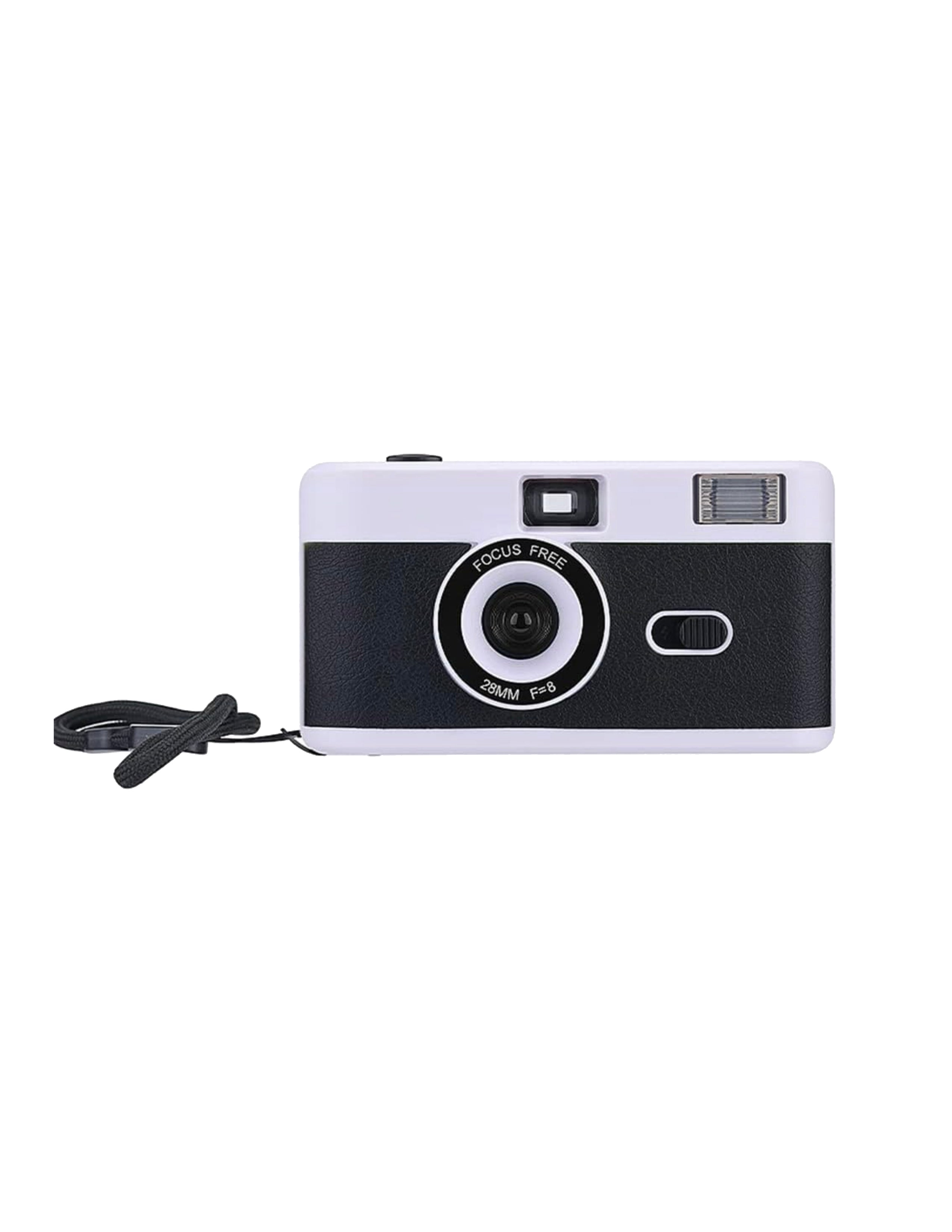 Lola Retro Reusable 35mm Film Camera, Black and White